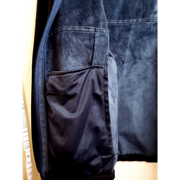 Mens Jacket Black Diamond Shell fleece lined Size XL in Black/Blue - Picture 5 of 6